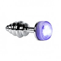 Anal Plug Metal Light Up Type III, Non-Vibrating